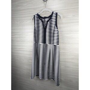 Shelby & Palmer Navy and White Dress